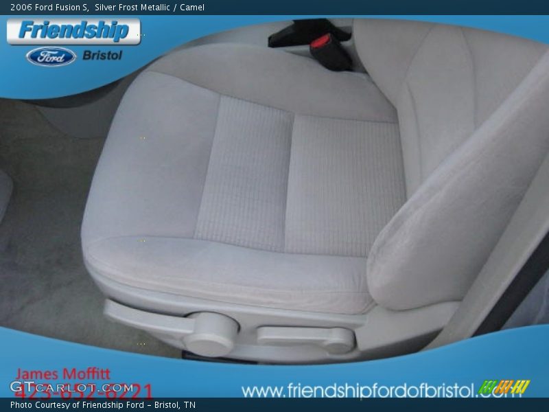 Silver Frost Metallic / Camel 2006 Ford Fusion S