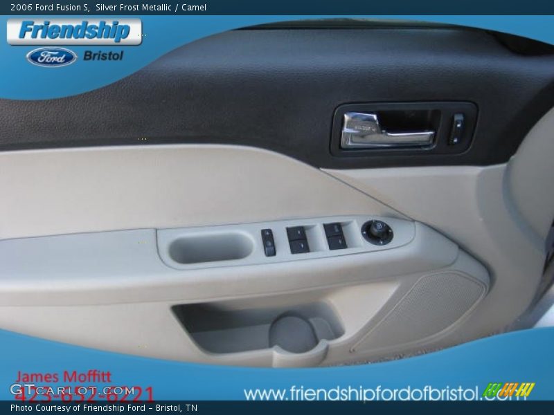 Silver Frost Metallic / Camel 2006 Ford Fusion S