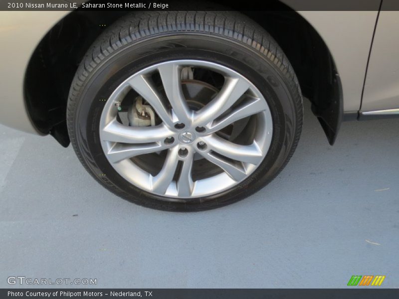 Saharan Stone Metallic / Beige 2010 Nissan Murano LE