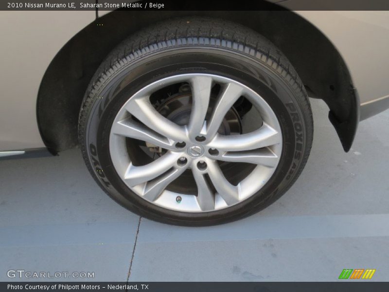 Saharan Stone Metallic / Beige 2010 Nissan Murano LE