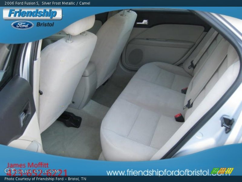 Silver Frost Metallic / Camel 2006 Ford Fusion S