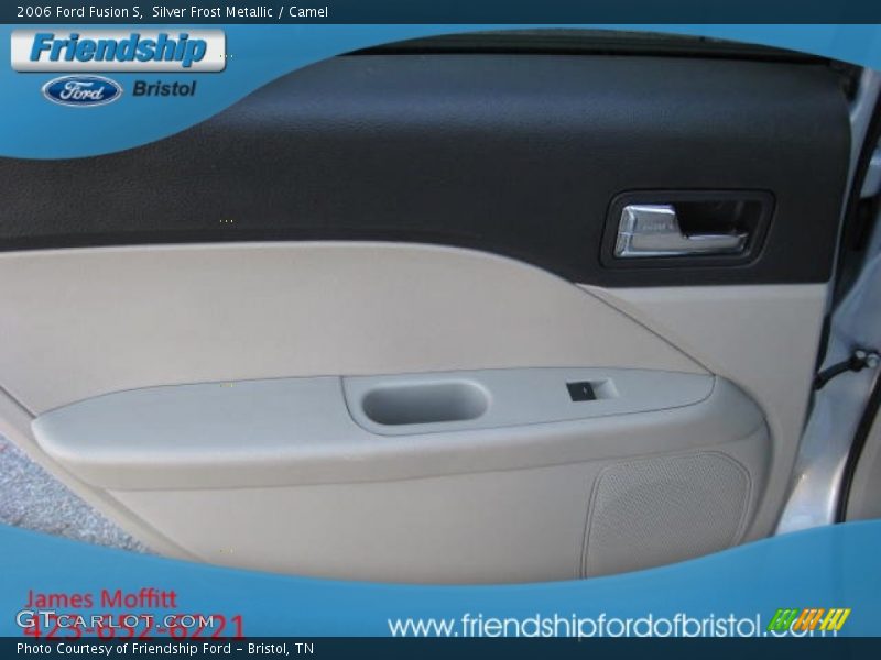Silver Frost Metallic / Camel 2006 Ford Fusion S