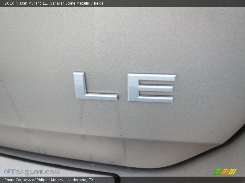 Saharan Stone Metallic / Beige 2010 Nissan Murano LE