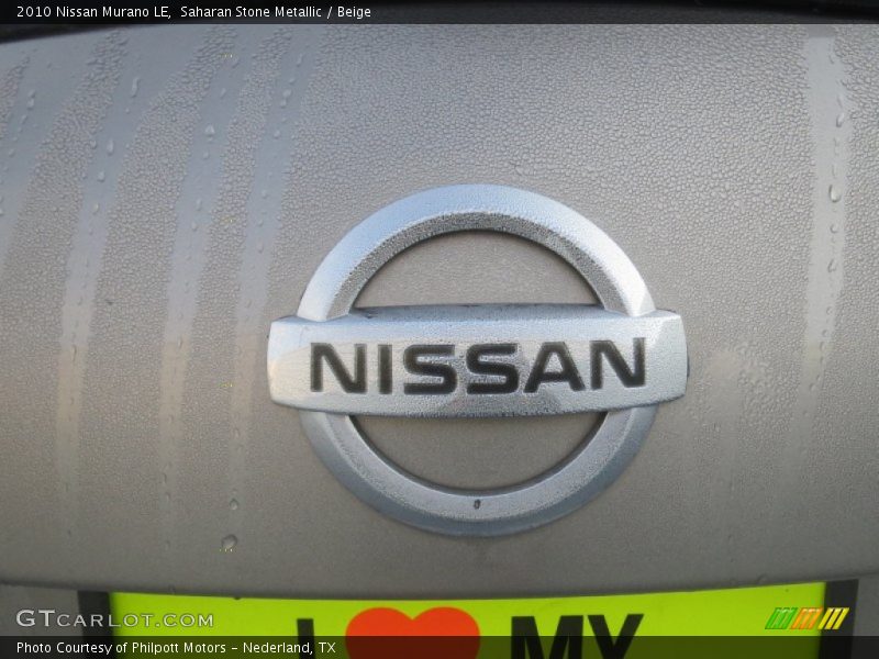 Saharan Stone Metallic / Beige 2010 Nissan Murano LE