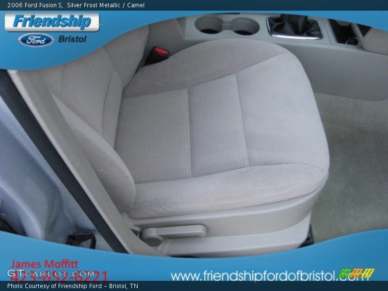 Silver Frost Metallic / Camel 2006 Ford Fusion S