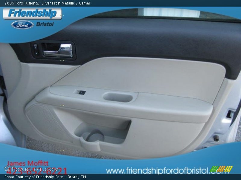 Silver Frost Metallic / Camel 2006 Ford Fusion S