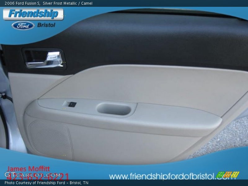 Silver Frost Metallic / Camel 2006 Ford Fusion S