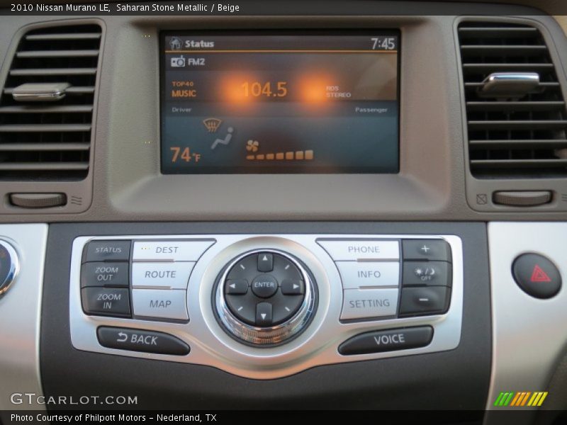 Saharan Stone Metallic / Beige 2010 Nissan Murano LE