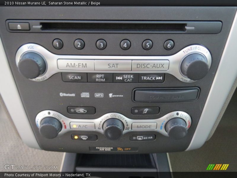 Saharan Stone Metallic / Beige 2010 Nissan Murano LE