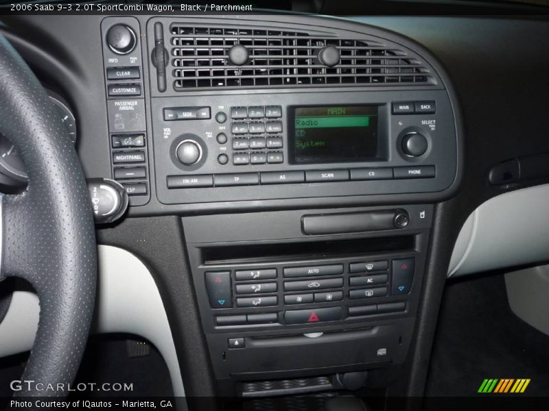 Black / Parchment 2006 Saab 9-3 2.0T SportCombi Wagon