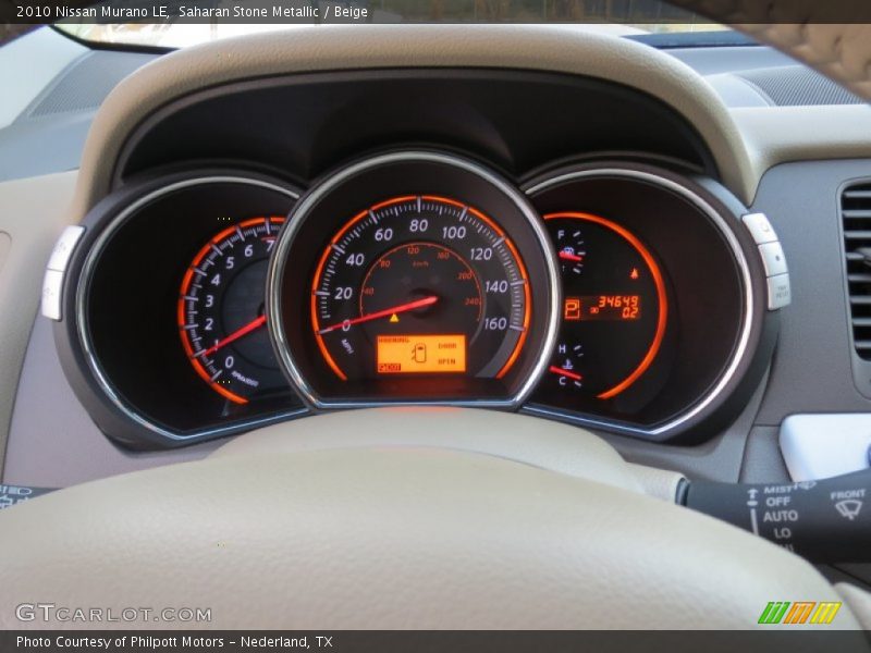 Saharan Stone Metallic / Beige 2010 Nissan Murano LE