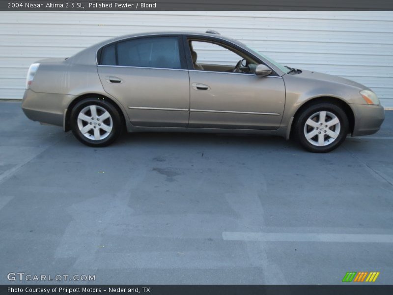 Polished Pewter / Blond 2004 Nissan Altima 2.5 SL
