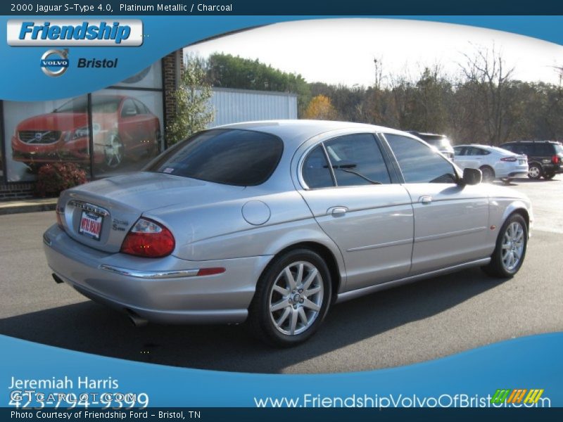 Platinum Metallic / Charcoal 2000 Jaguar S-Type 4.0