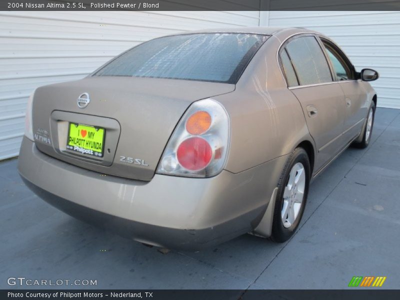 Polished Pewter / Blond 2004 Nissan Altima 2.5 SL