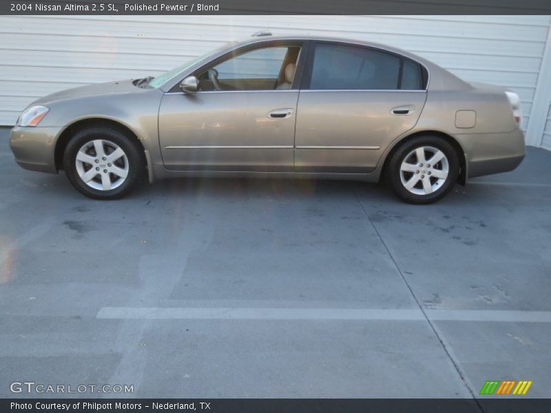 Polished Pewter / Blond 2004 Nissan Altima 2.5 SL