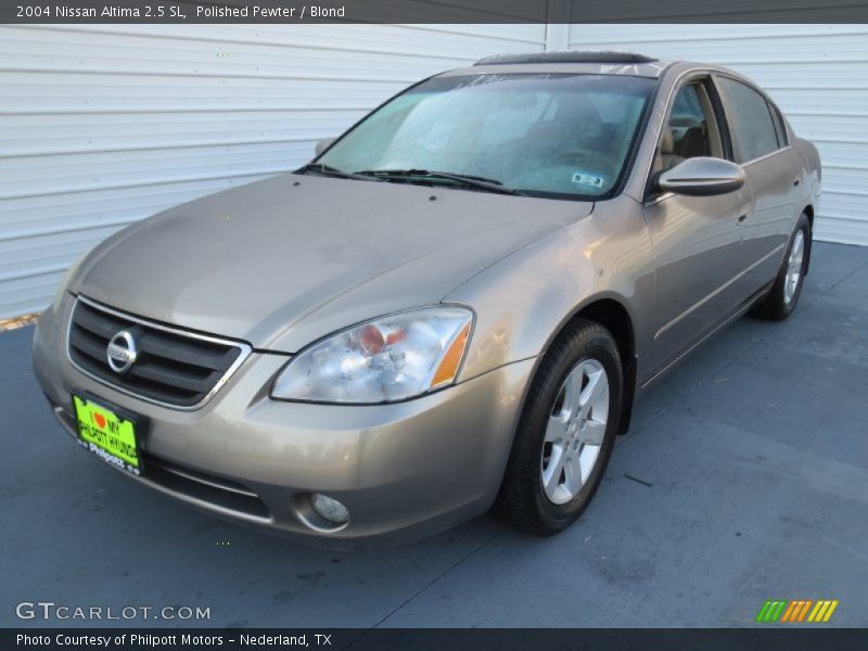 Polished Pewter / Blond 2004 Nissan Altima 2.5 SL