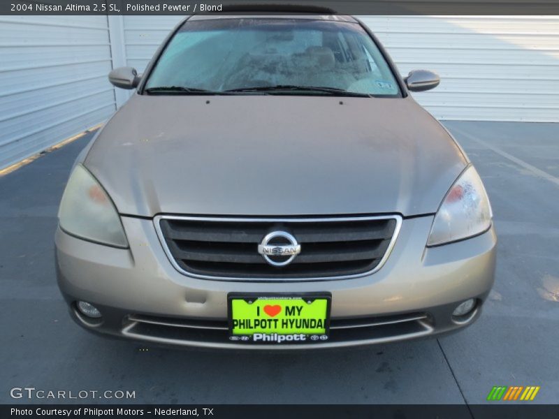 Polished Pewter / Blond 2004 Nissan Altima 2.5 SL