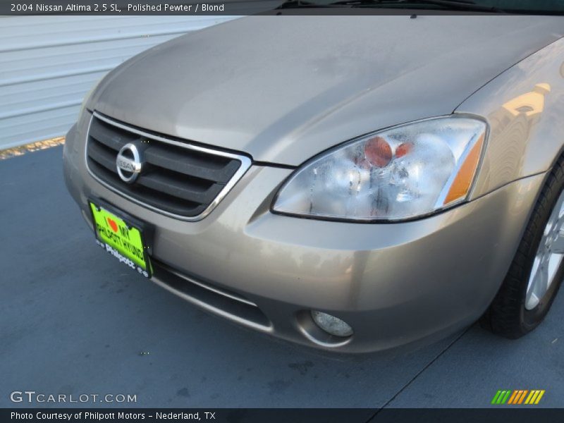 Polished Pewter / Blond 2004 Nissan Altima 2.5 SL
