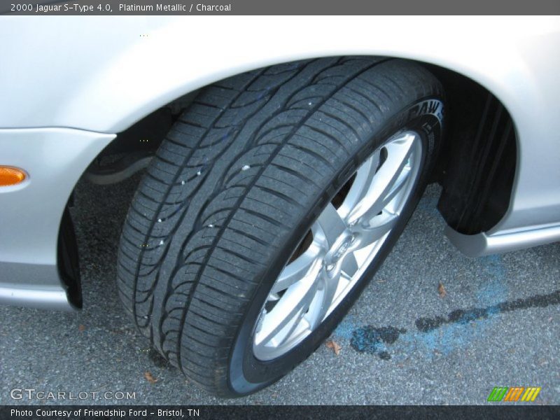 Platinum Metallic / Charcoal 2000 Jaguar S-Type 4.0