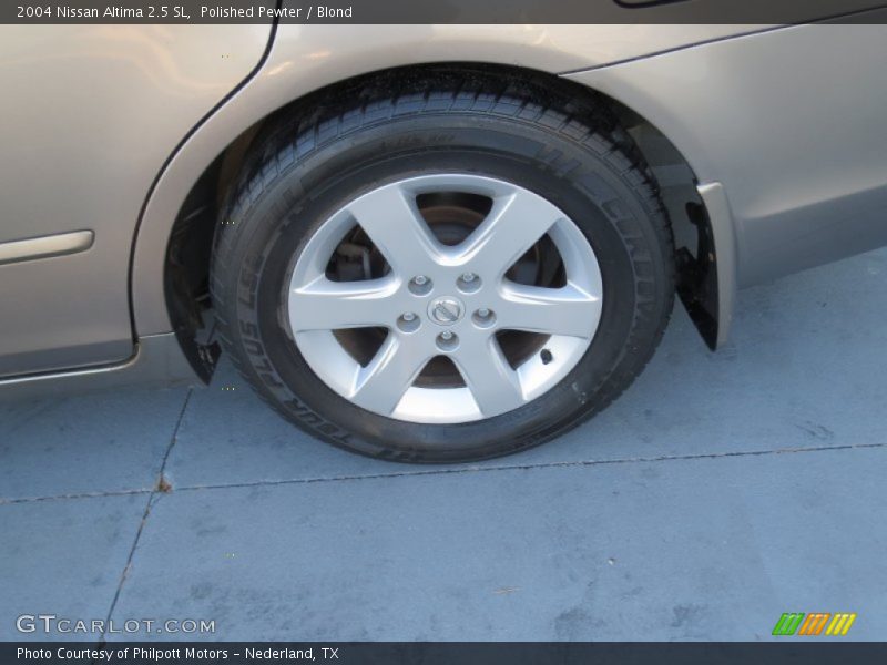 Polished Pewter / Blond 2004 Nissan Altima 2.5 SL