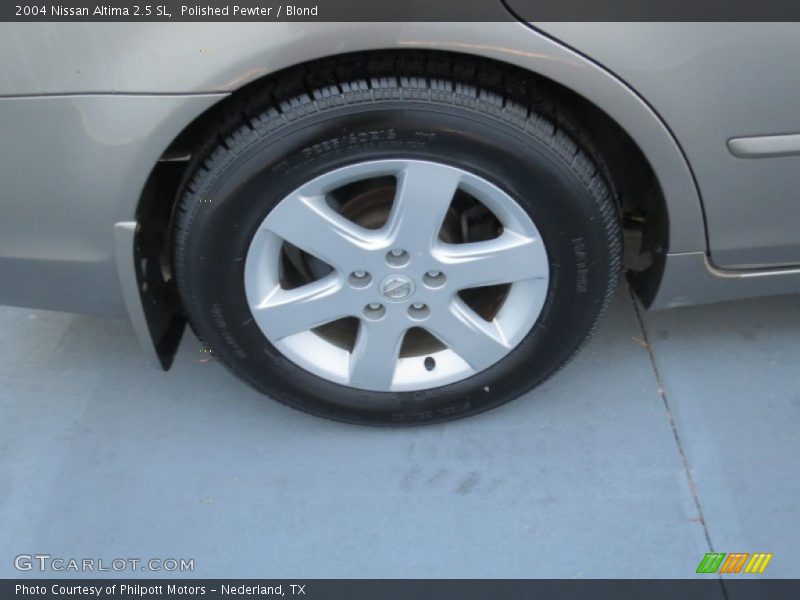 Polished Pewter / Blond 2004 Nissan Altima 2.5 SL
