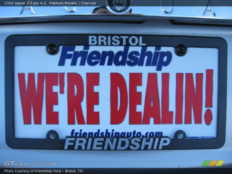 Platinum Metallic / Charcoal 2000 Jaguar S-Type 4.0