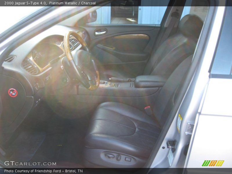 Platinum Metallic / Charcoal 2000 Jaguar S-Type 4.0