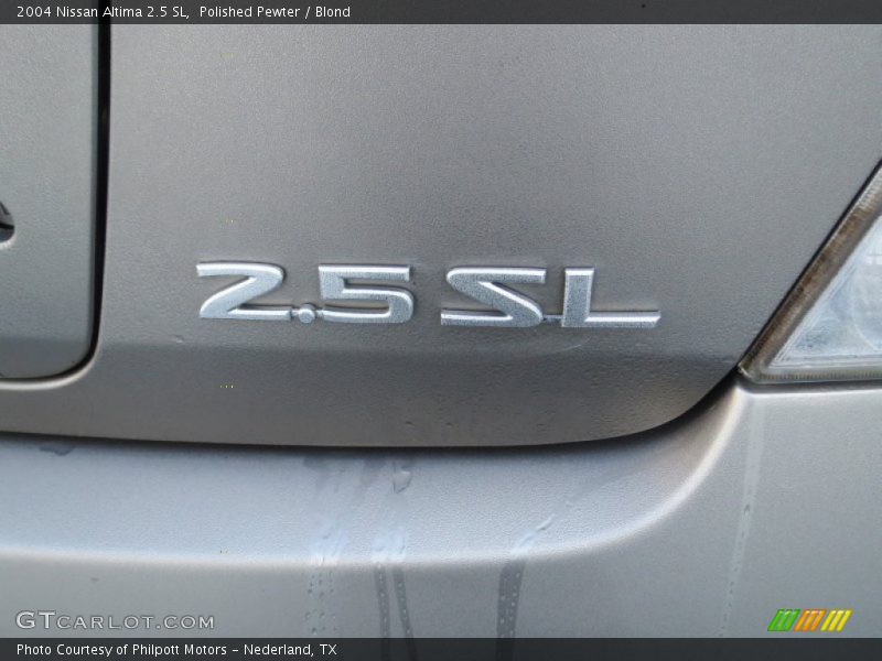 Polished Pewter / Blond 2004 Nissan Altima 2.5 SL