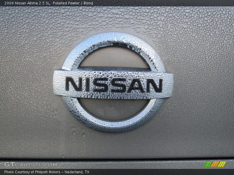 Polished Pewter / Blond 2004 Nissan Altima 2.5 SL