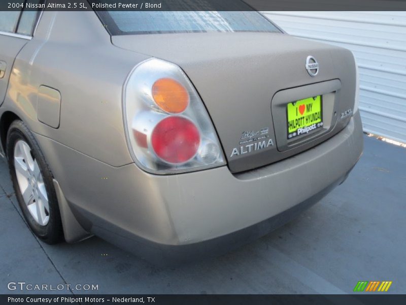 Polished Pewter / Blond 2004 Nissan Altima 2.5 SL