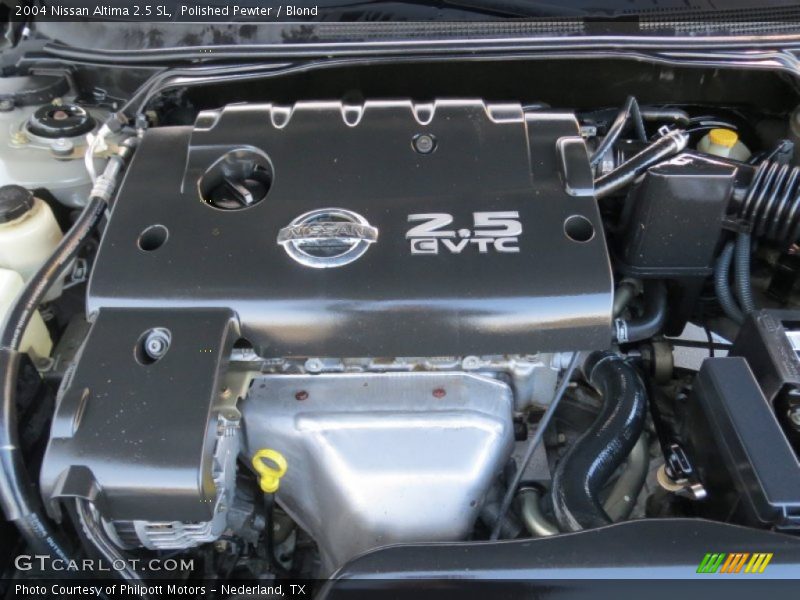 Polished Pewter / Blond 2004 Nissan Altima 2.5 SL