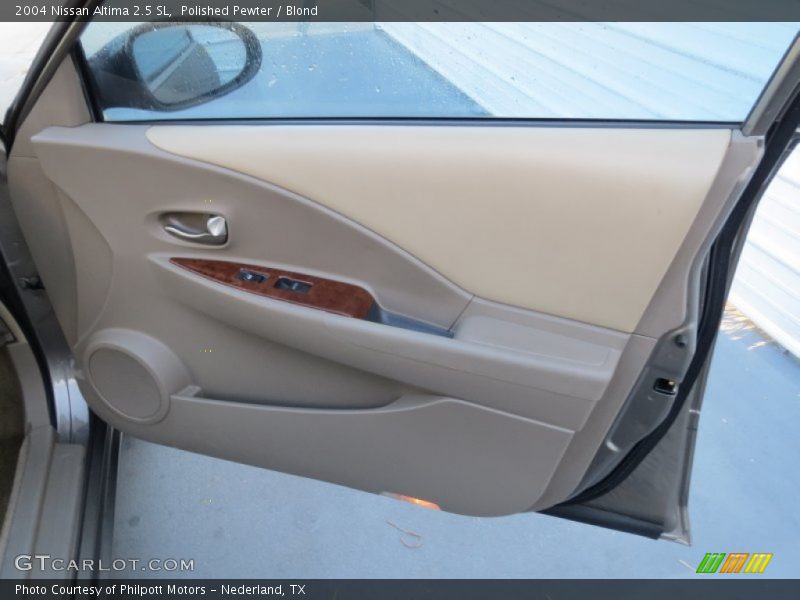 Polished Pewter / Blond 2004 Nissan Altima 2.5 SL