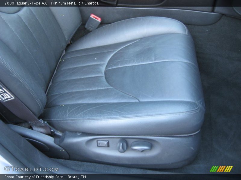 Platinum Metallic / Charcoal 2000 Jaguar S-Type 4.0