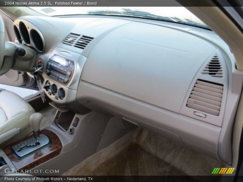 Polished Pewter / Blond 2004 Nissan Altima 2.5 SL