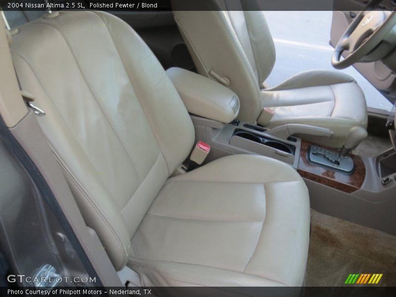 Polished Pewter / Blond 2004 Nissan Altima 2.5 SL