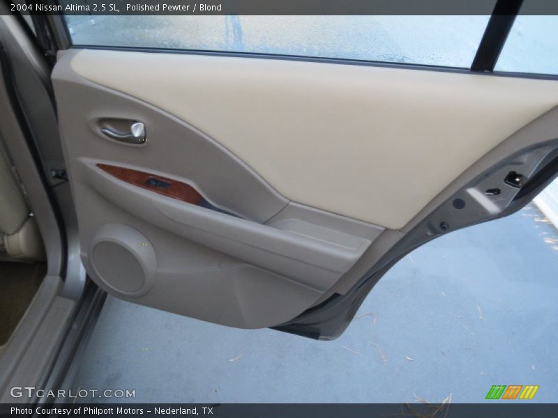 Polished Pewter / Blond 2004 Nissan Altima 2.5 SL