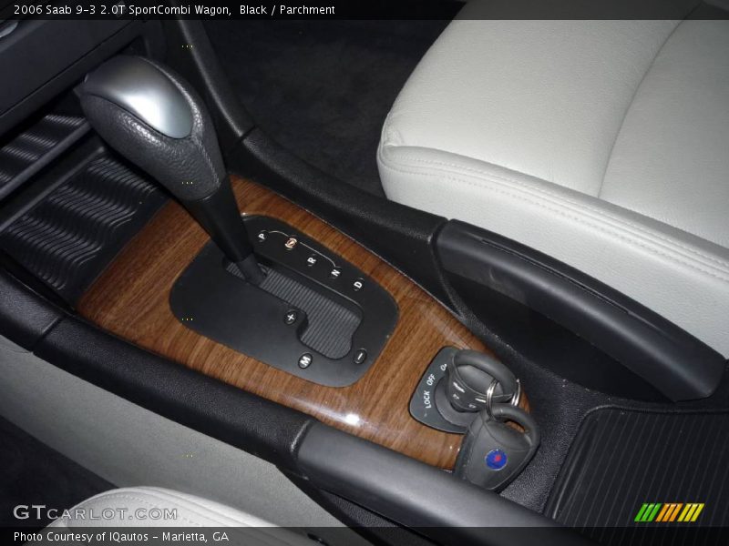 Black / Parchment 2006 Saab 9-3 2.0T SportCombi Wagon