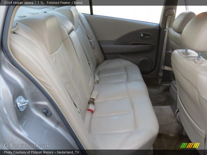 Polished Pewter / Blond 2004 Nissan Altima 2.5 SL