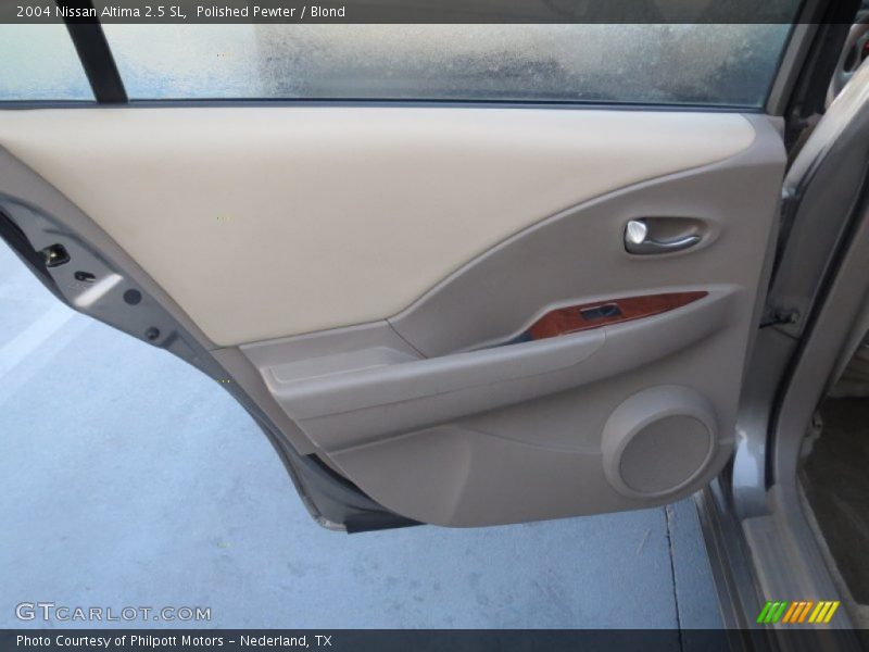 Polished Pewter / Blond 2004 Nissan Altima 2.5 SL