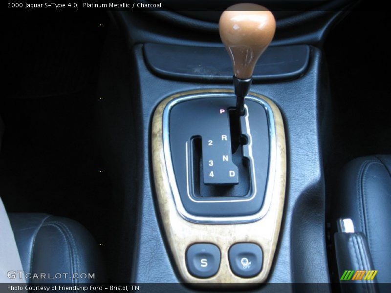 Platinum Metallic / Charcoal 2000 Jaguar S-Type 4.0
