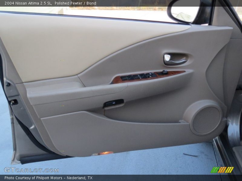 Polished Pewter / Blond 2004 Nissan Altima 2.5 SL