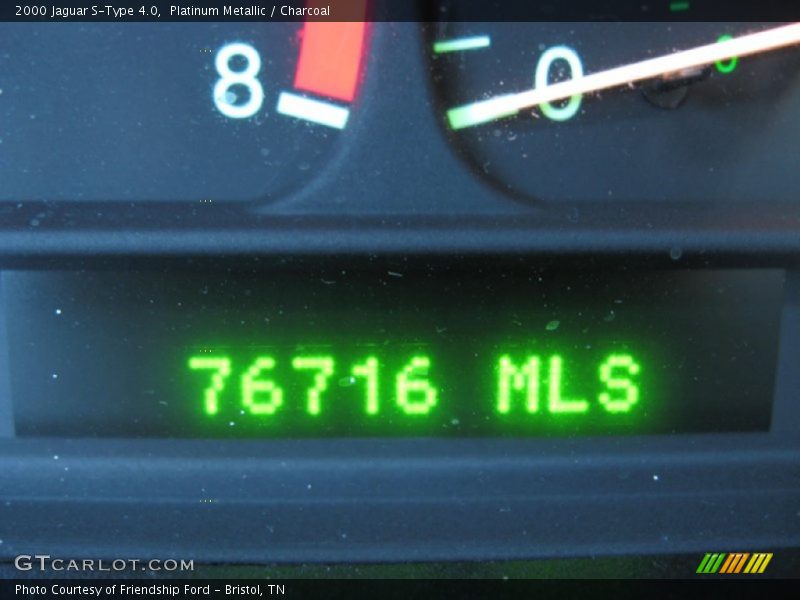Platinum Metallic / Charcoal 2000 Jaguar S-Type 4.0