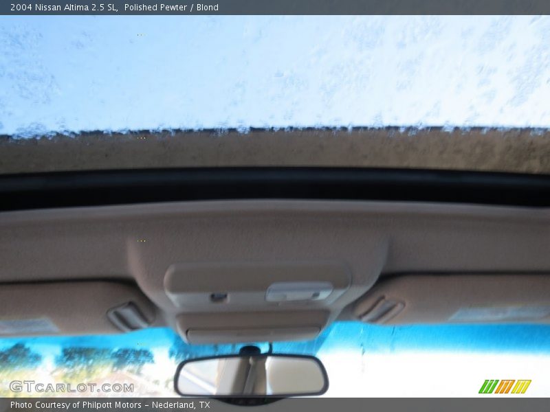 Polished Pewter / Blond 2004 Nissan Altima 2.5 SL