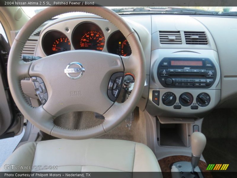 Polished Pewter / Blond 2004 Nissan Altima 2.5 SL