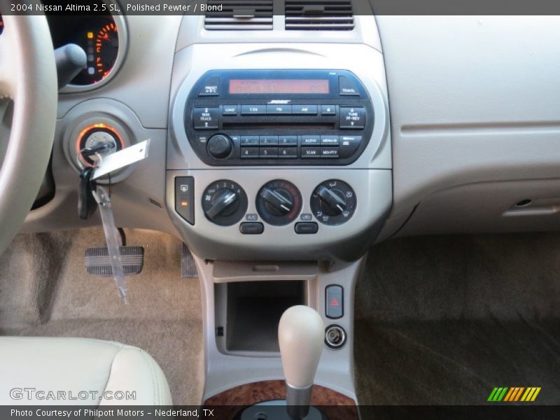 Polished Pewter / Blond 2004 Nissan Altima 2.5 SL