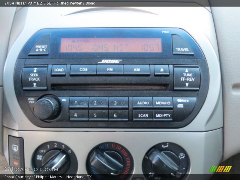 Polished Pewter / Blond 2004 Nissan Altima 2.5 SL