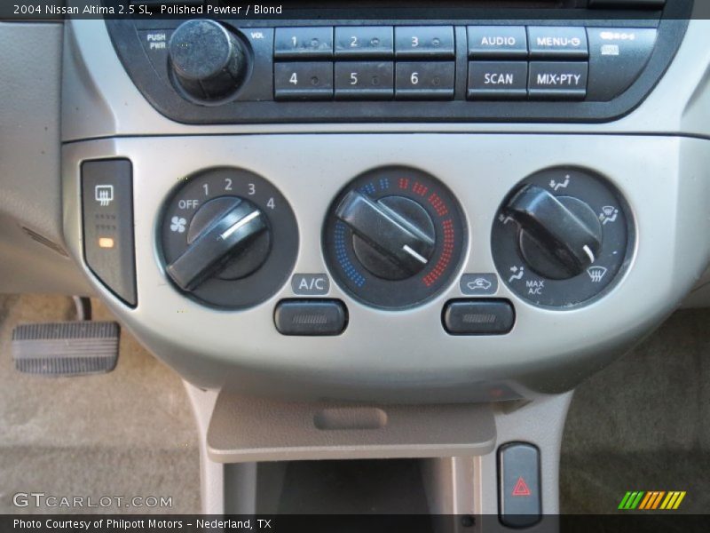 Polished Pewter / Blond 2004 Nissan Altima 2.5 SL