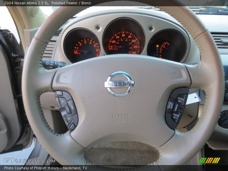 Polished Pewter / Blond 2004 Nissan Altima 2.5 SL