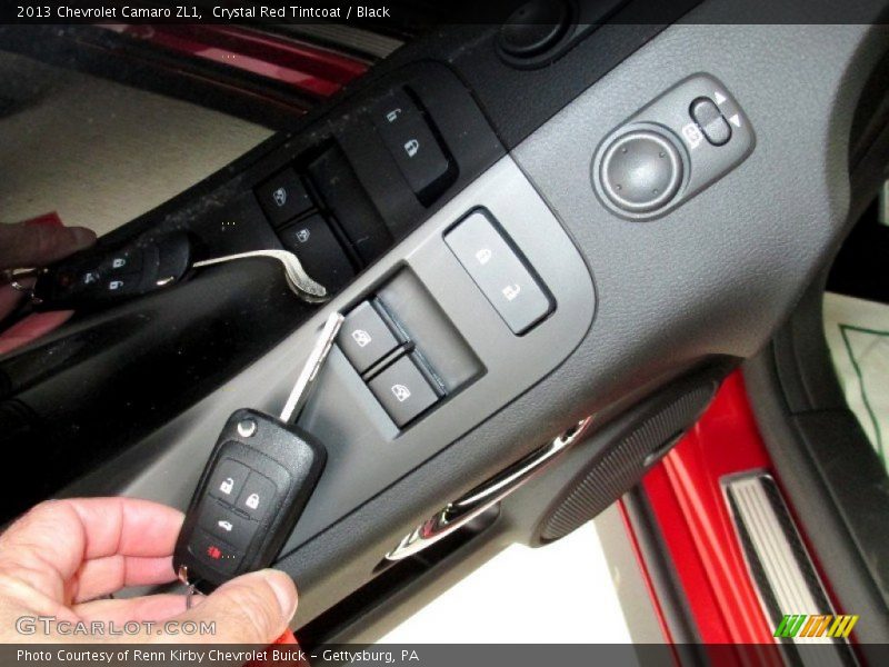 Controls of 2013 Camaro ZL1