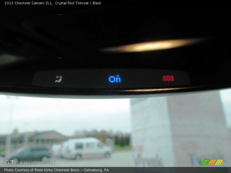 Crystal Red Tintcoat / Black 2013 Chevrolet Camaro ZL1